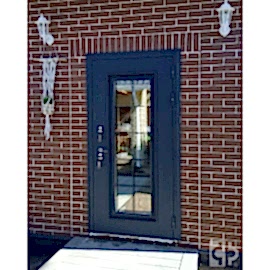 Входная дверь "Чикаго 1 термо" со стеклопакетом